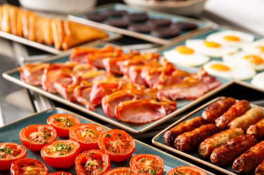 Breakfast buffet at Mercure Wetherby Hotel